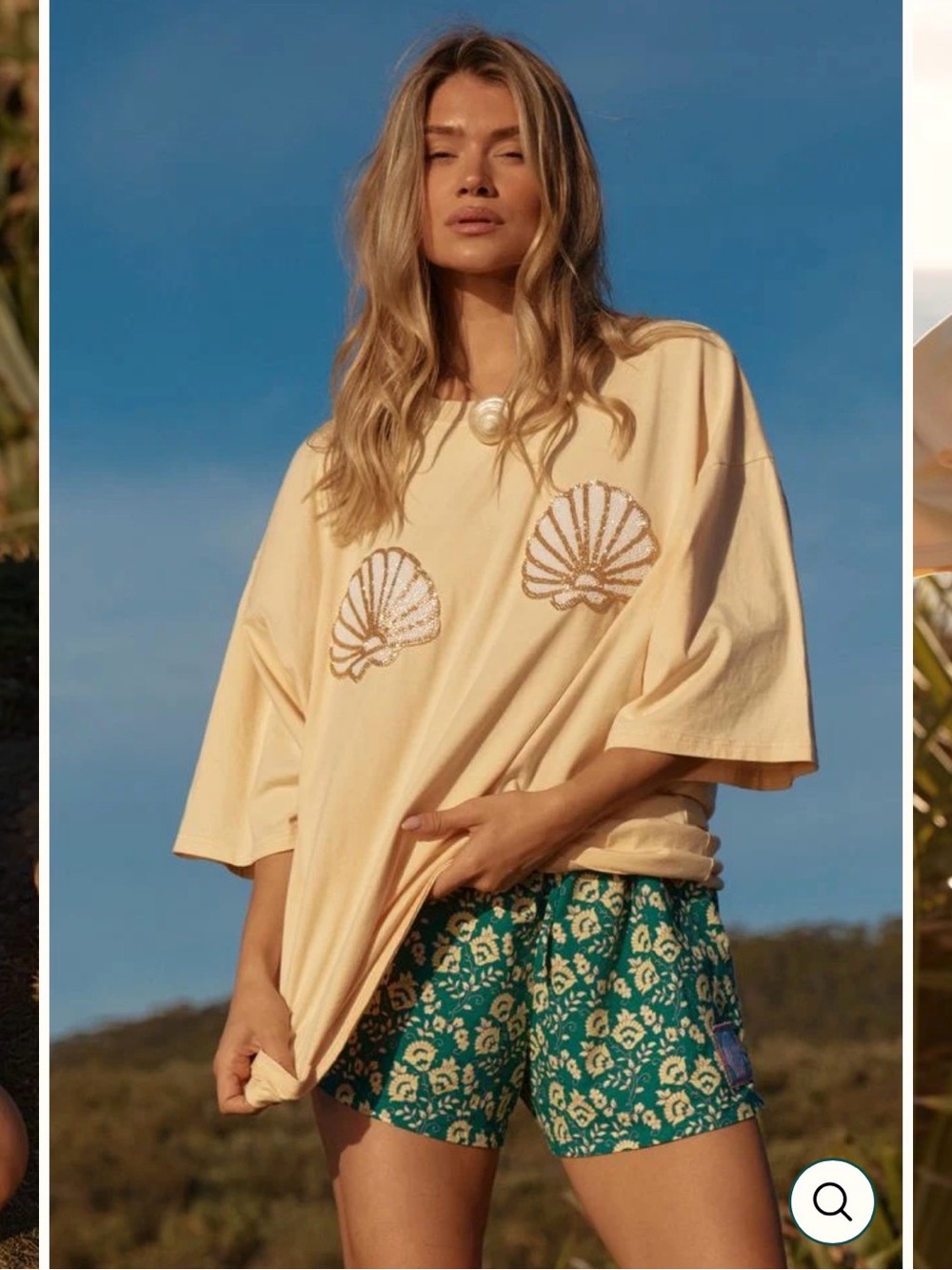 Sabbi Very Oversized Shell Titty Tee
